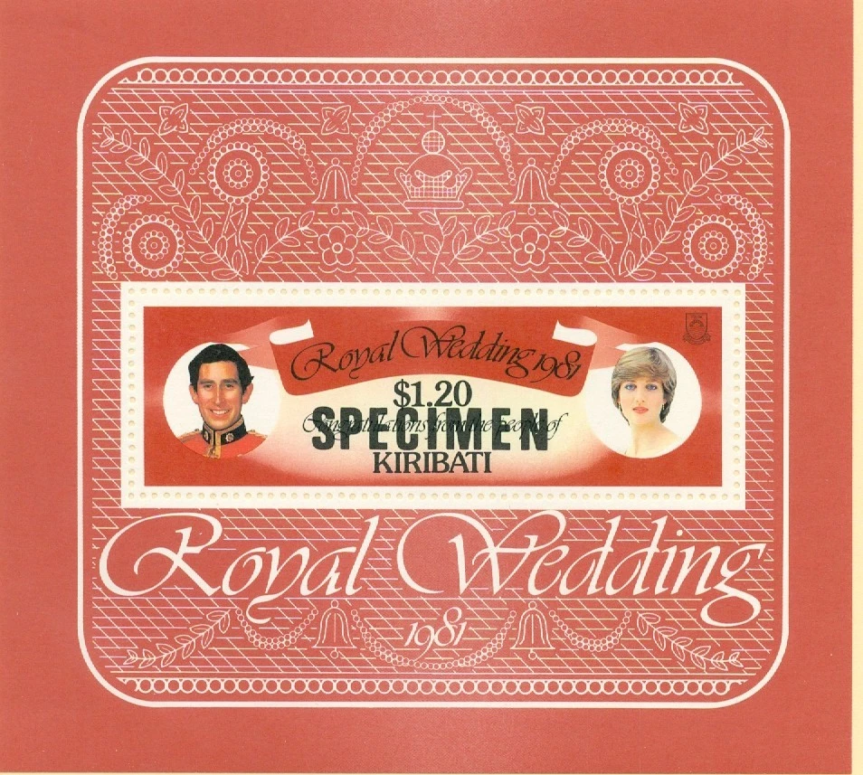 Royal wedding souvenirs & sheets